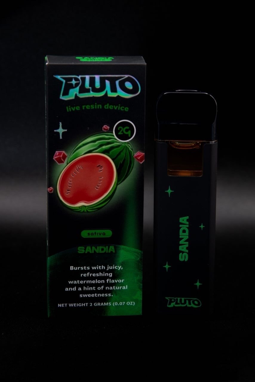 pluto live resin disposable